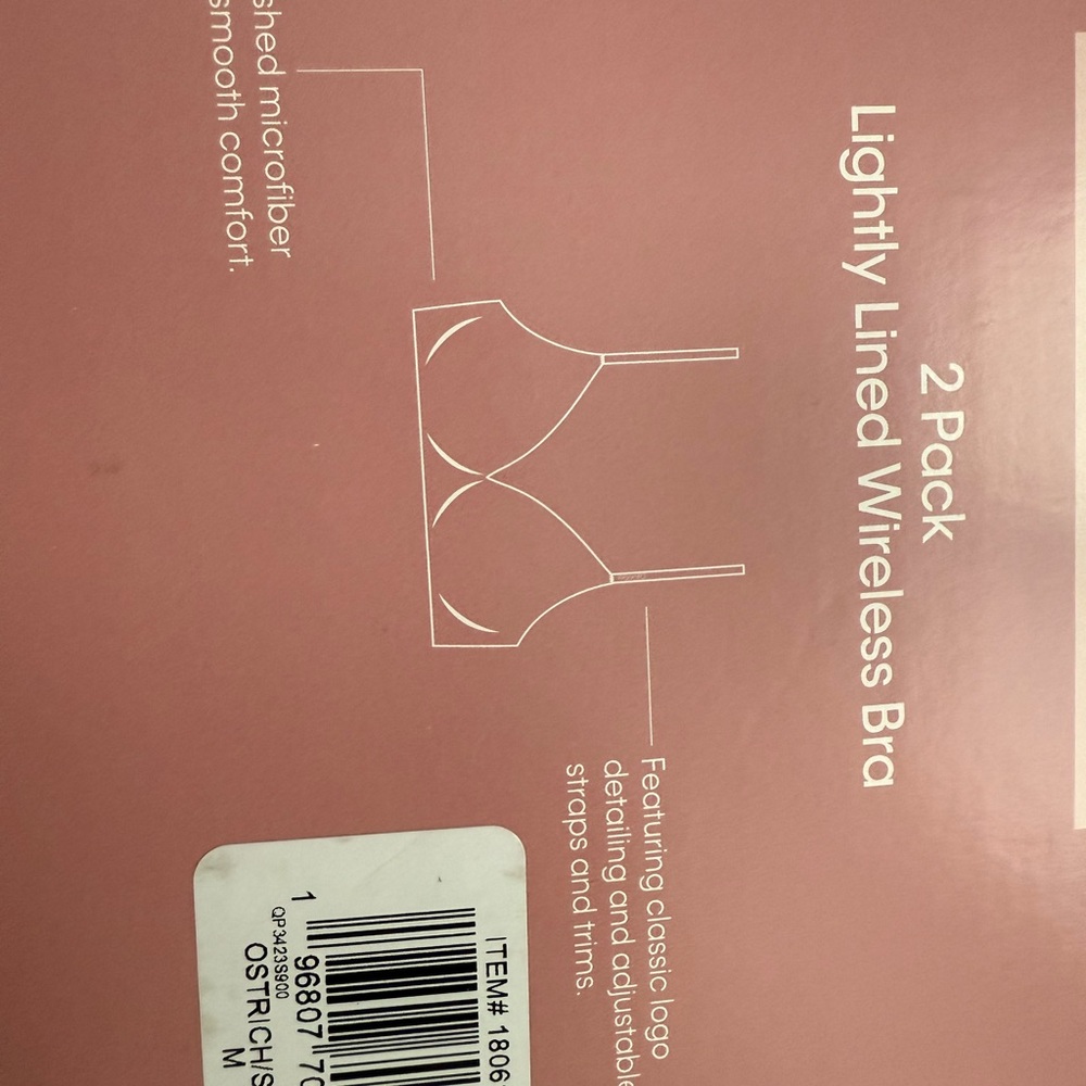 ⭐️ Firm Price⭐️ Calvin Klein Lightly Lined Wireless Bra 2-Pack - Picture 5 of 5